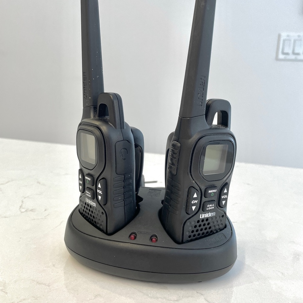 Uniden Black Two-Way Radio Set